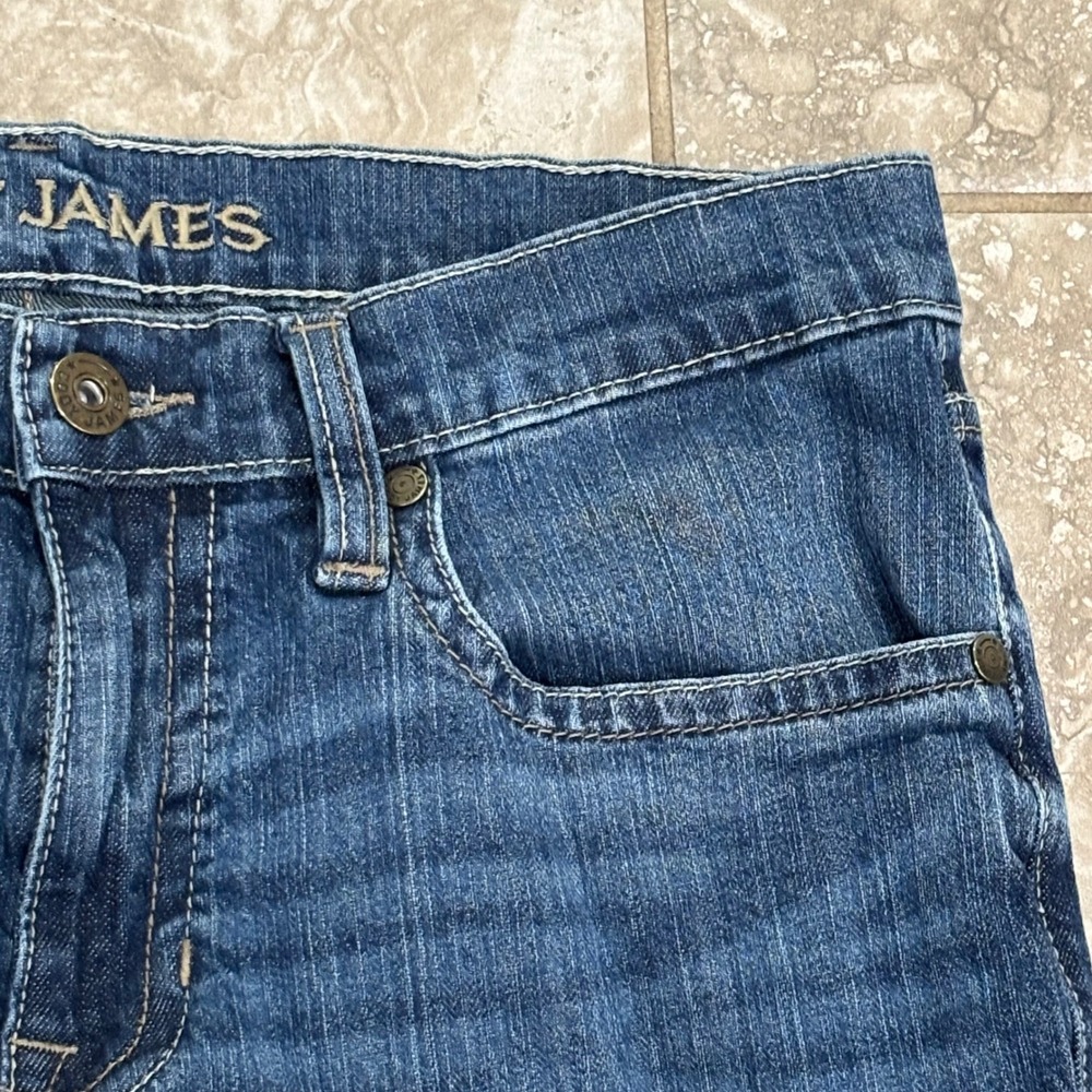 Cody‎ James Mens Medium Wash Straight Leg Western Jeans 33x34 CJFA21J99 Blue - Picture 4 of 16